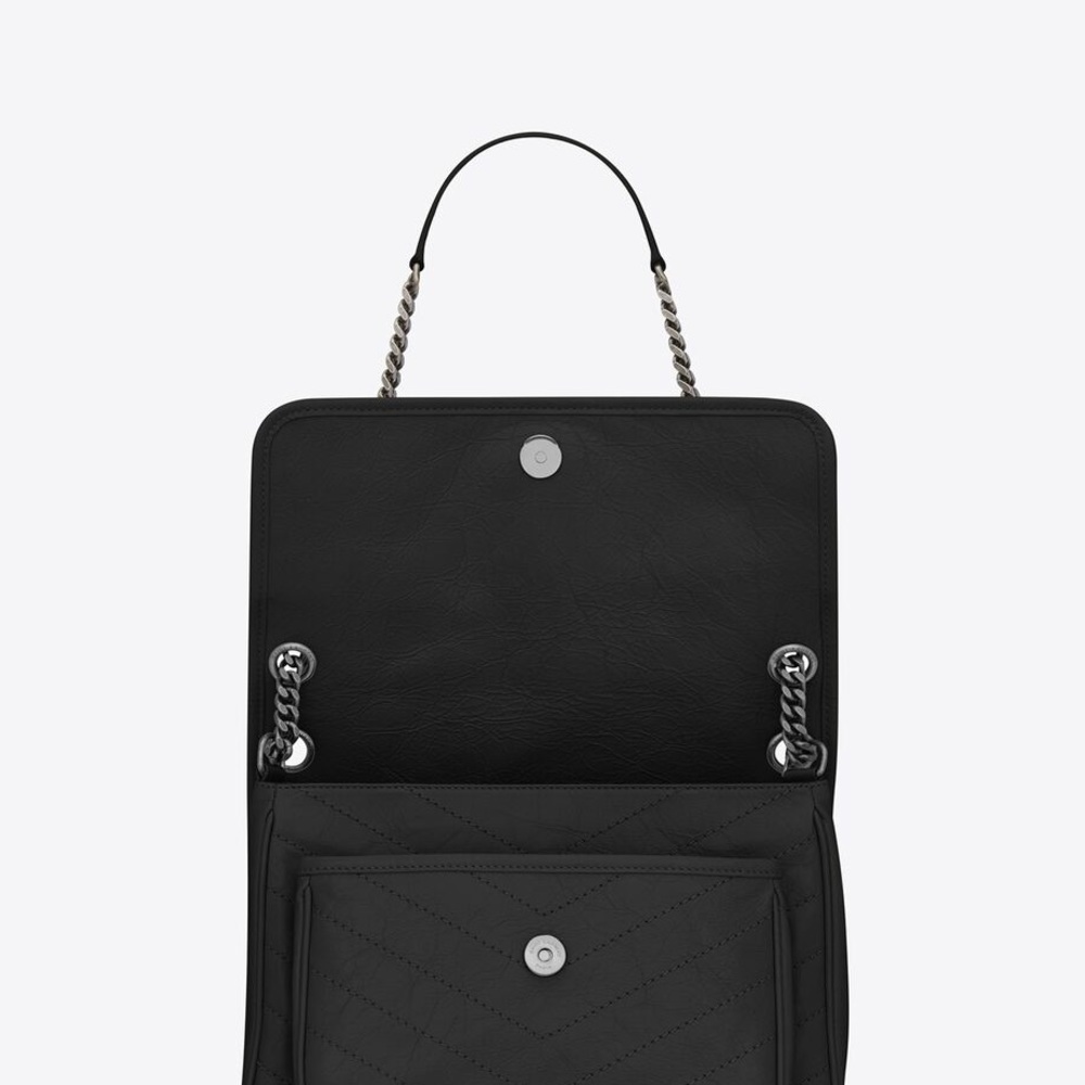 YSL Niki Medium Chain Bag- Navy - Picture 11 of 14